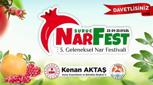 3.GELENEKSEL NAR FESTİVALİ İÇİN HAZIRLIKLAR BAŞLADI 